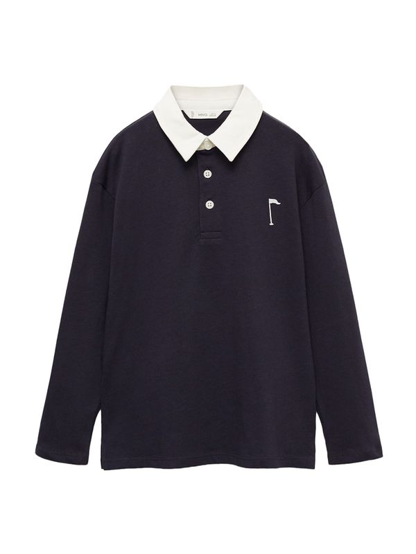 MANGO KIDS MANGO KIDS Majica 'JOIN'  noćno plava / bijela