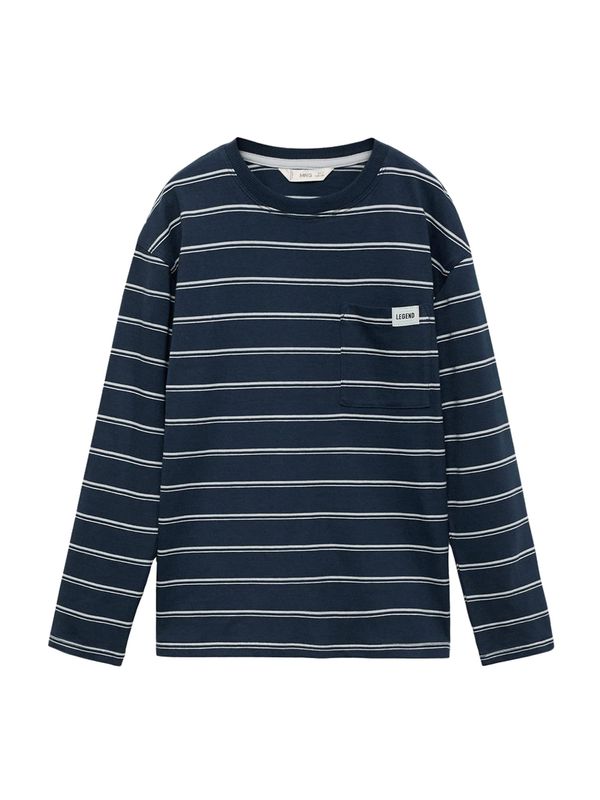 MANGO KIDS MANGO KIDS Majica 'LEGEND'  mornarsko plava / prljavo bijela