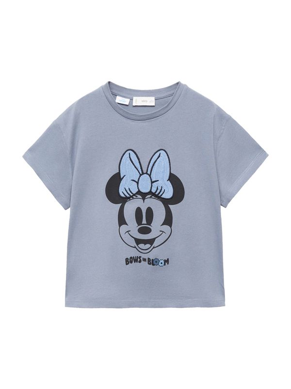 MANGO KIDS MANGO KIDS Majica 'MBOWS'  opal / svijetloplava / crna