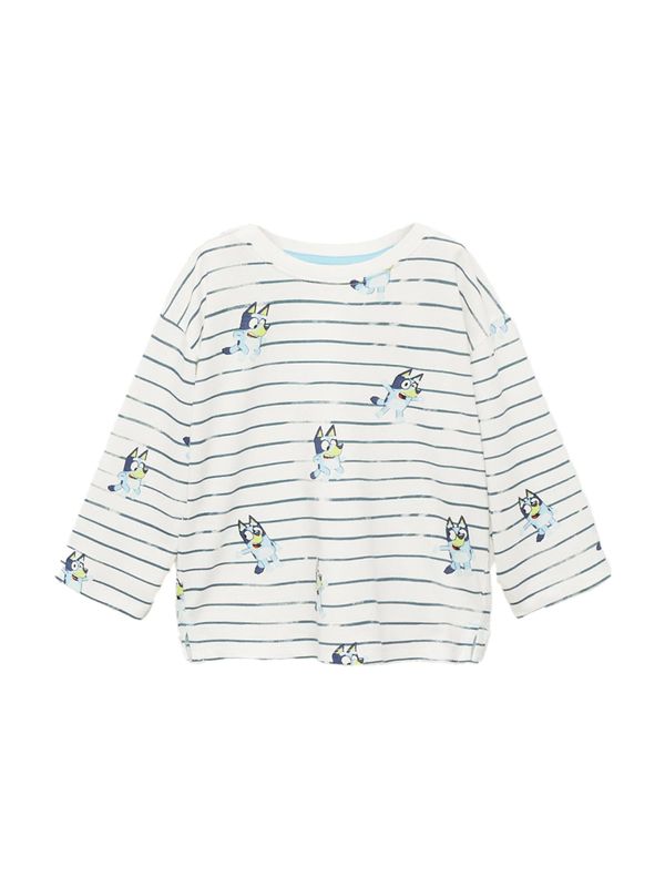 MANGO KIDS MANGO KIDS Majica 'STBLUEY'  morsko plava / svijetloplava / žuta / prljavo bijela