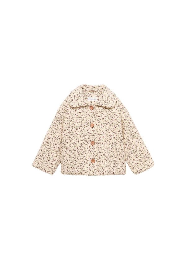 MANGO KIDS MANGO KIDS Prijelazna jakna 'Flow'  boja pijeska / zelena / ljubičasto crvena