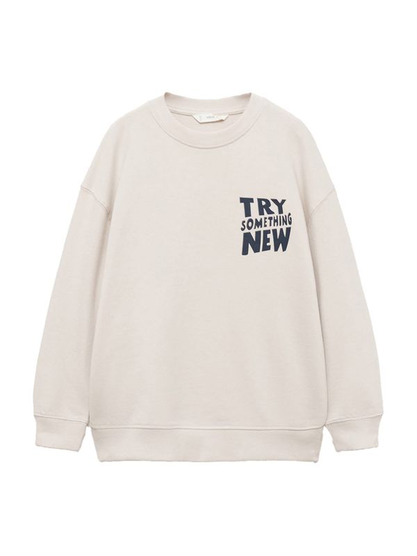 MANGO KIDS MANGO KIDS Sweater majica 'BERTO8'  mornarsko plava / cijan plava / svijetlosiva / narančasta