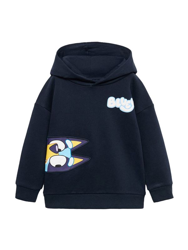 MANGO KIDS MANGO KIDS Sweater majica 'BINGOBLU'  svijetloplava / tamno plava / tamno ljubičasta / bijela