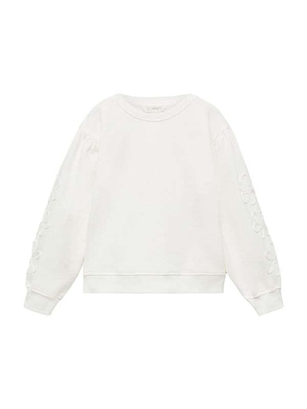 MANGO KIDS MANGO KIDS Sweater majica 'IRIS'  ecru/prljavo bijela