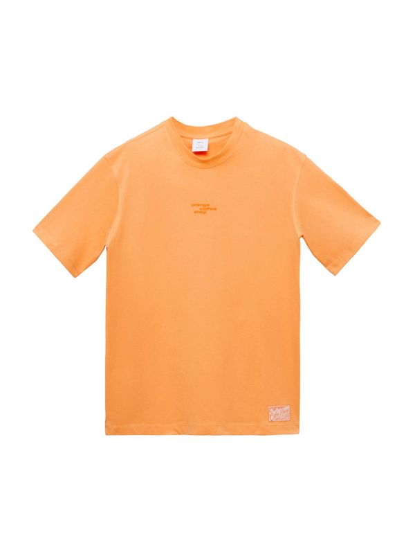 MANGO MAN MANGO MAN Majica 'HOURS'  narančasta / svijetlonarančasta