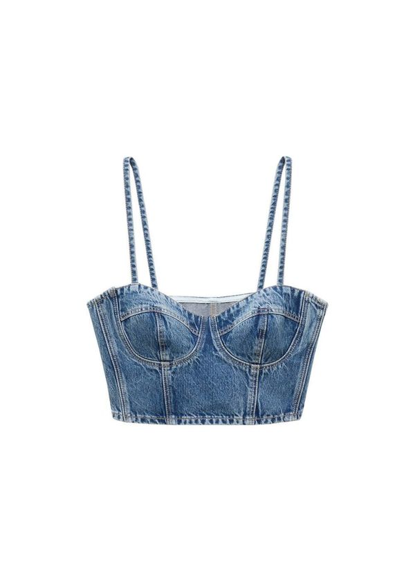 MANGO MANGO Top 'nora'  kobalt plava
