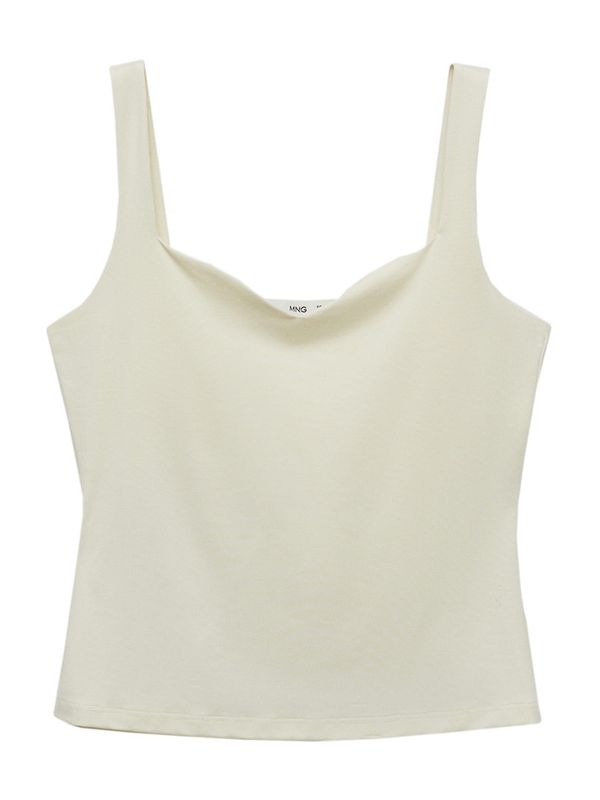 MANGO MANGO Top 'RAYO'  svijetlobež