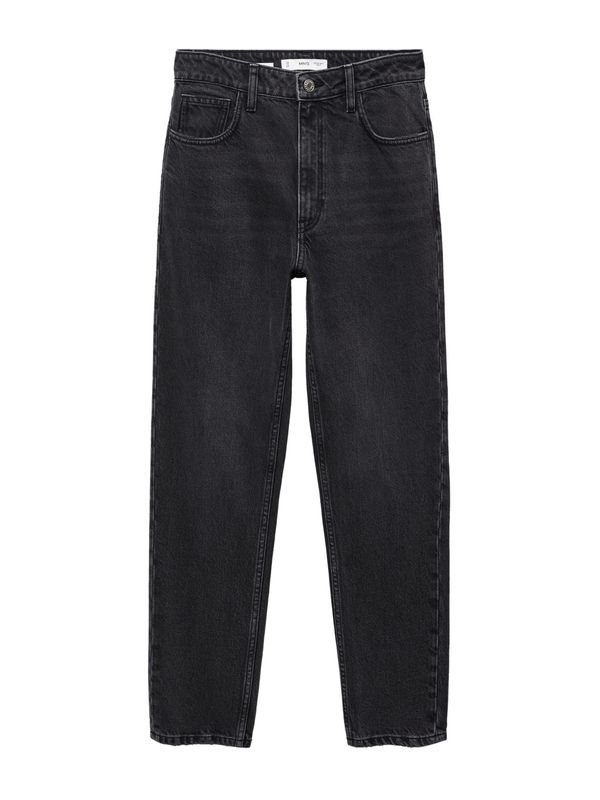 MANGO MANGO Traperice 'mom 2000'  crna