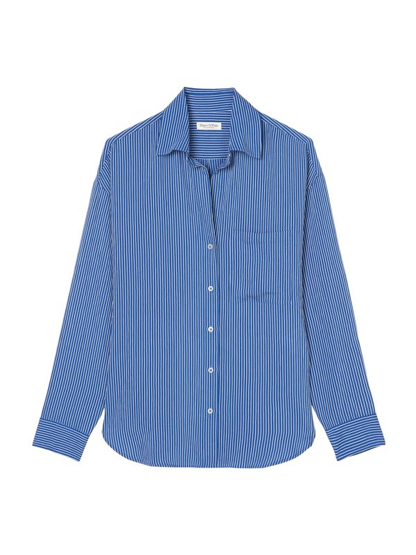 Marc O'Polo Marc O'Polo Bluza  crno plava / bijela
