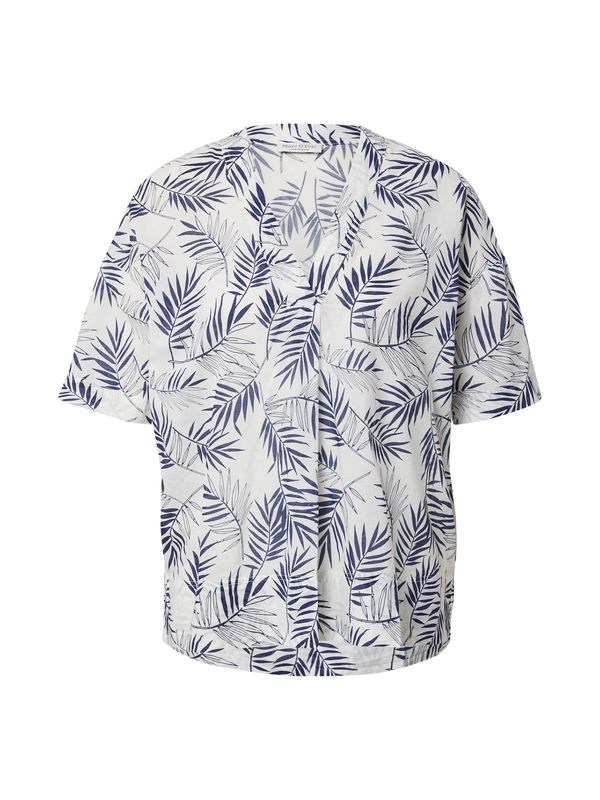 Marc O'Polo Marc O'Polo Bluza  mornarsko plava / bijela