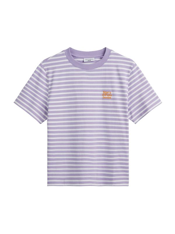 Marc O'Polo DENIM Marc O'Polo DENIM Majica  lavanda / narančasta / bijela