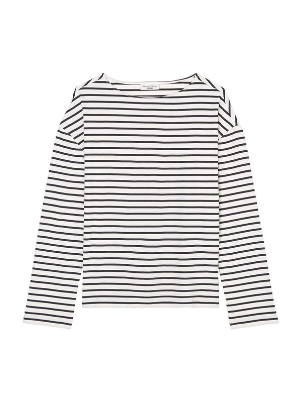 Marc O'Polo DENIM Marc O'Polo DENIM Majica  tamno plava / bijela
