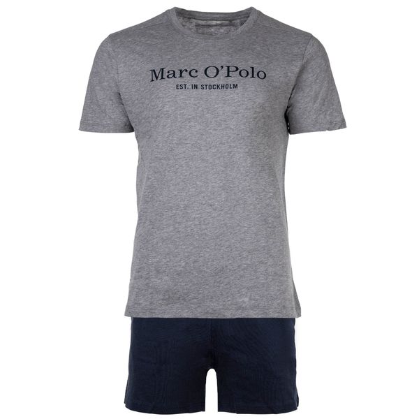 Marc O'Polo Marc O'Polo Kratka pidžama  mornarsko plava / siva melange