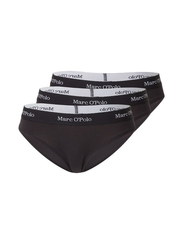 Marc O'Polo Marc O'Polo Slip 'Essentials'  crna / bijela