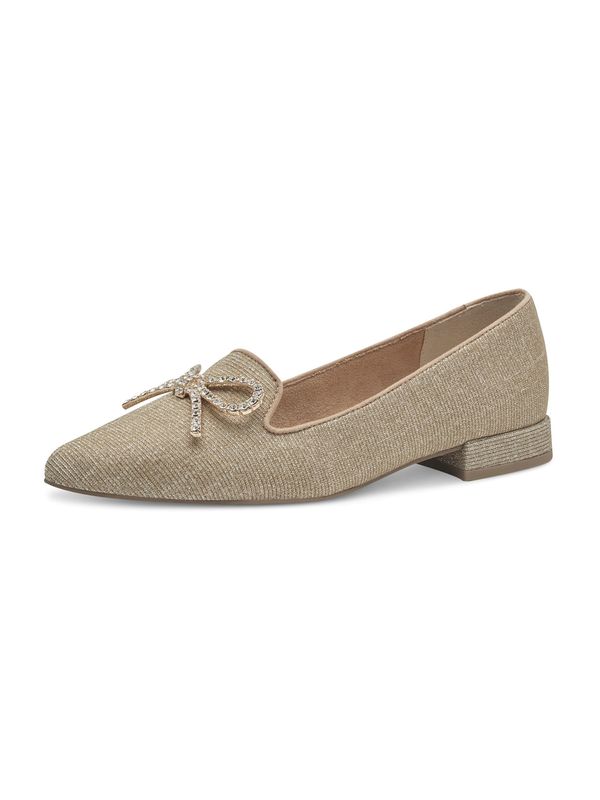MARCO TOZZI MARCO TOZZI Slip On cipele  zlatna / prozirna