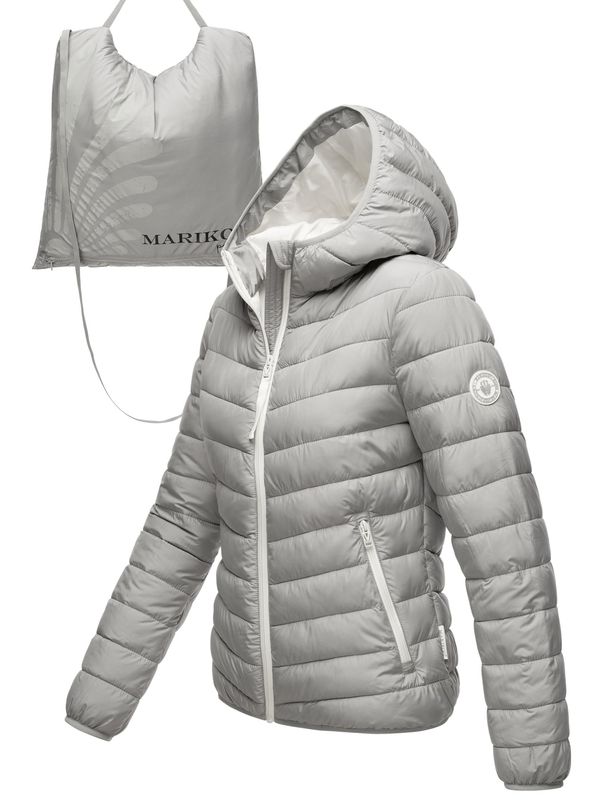 MARIKOO MARIKOO Prijelazna jakna 'Pack Mich Ein'  siva