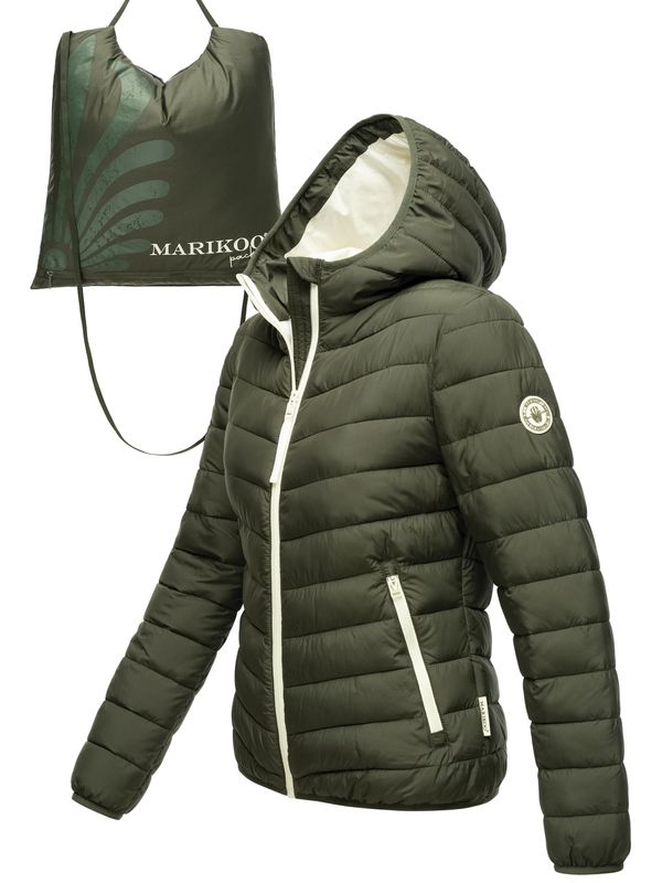 MARIKOO MARIKOO Prijelazna jakna 'Pack Mich Ein'  zelena