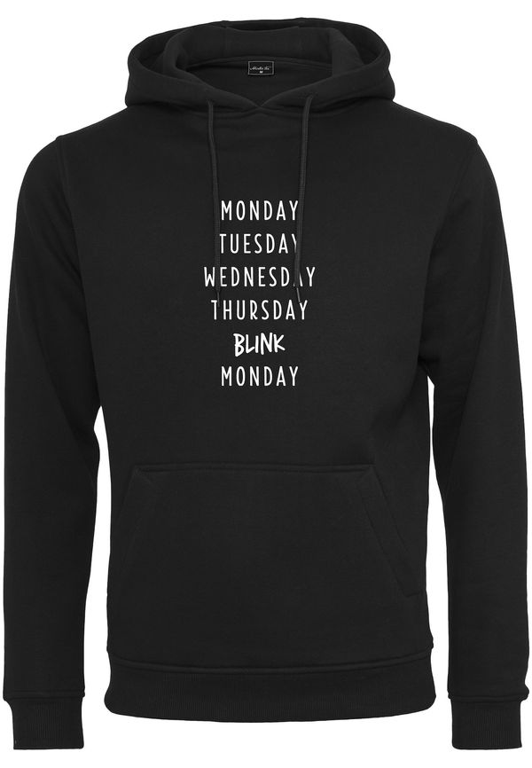 Merchcode Merchcode Sweater majica 'Blink '  crna / bijela