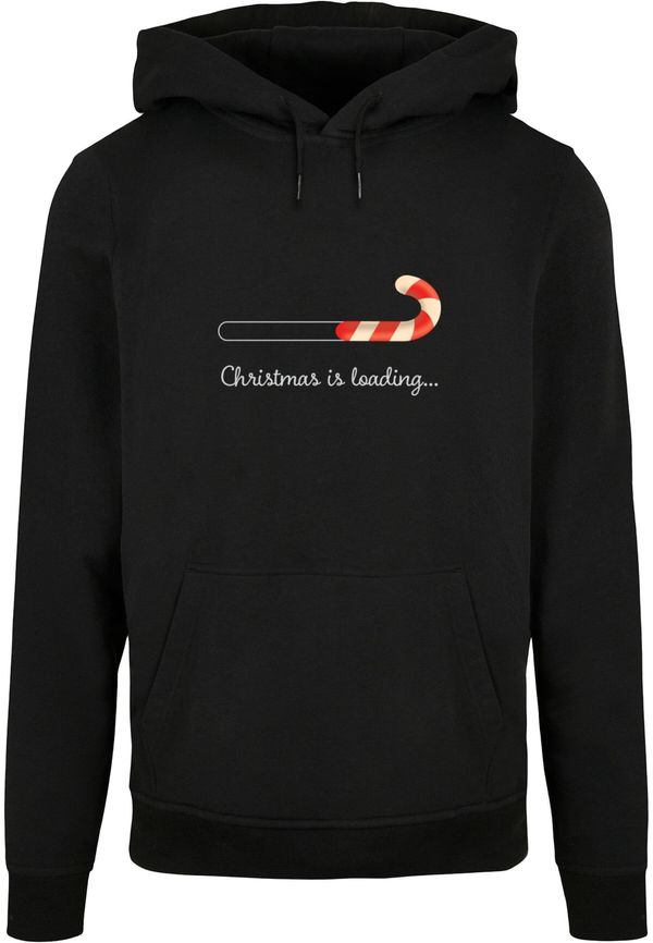 Merchcode Merchcode Sweater majica 'Christmas Loading'  crvena / crna / bijela