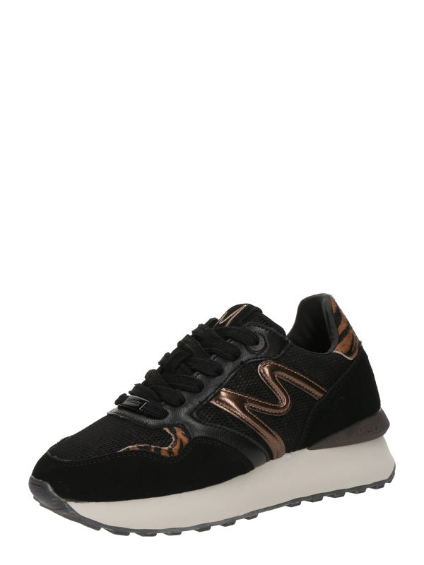 MEXX MEXX Niske tenisice  konjak / bronca / crna