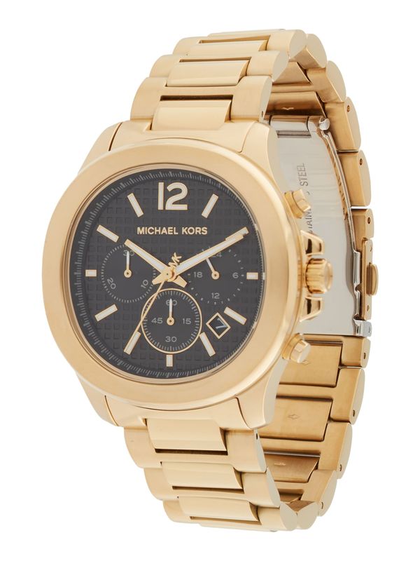 Michael Kors Michael Kors Analogni sat 'SAGE'  zlatna / siva / crna
