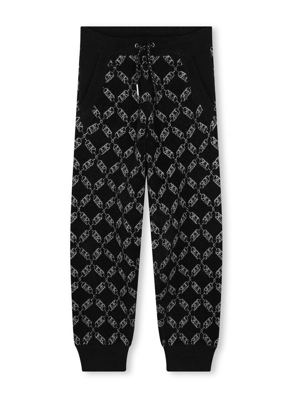 Michael Kors Kids Michael Kors Kids Hlače  crna / bijela