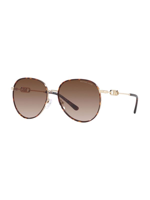 Michael Kors Michael Kors Sunčane naočale 'EMPIRE AVIATOR'  smeđa / zlatna