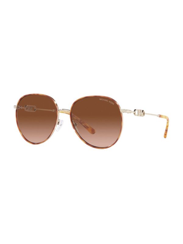 Michael Kors Michael Kors Sunčane naočale 'EMPIRE'  sepija / zlatna