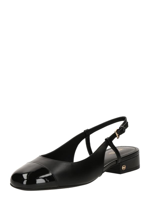 MICHAEL Michael Kors MICHAEL Michael Kors Cipele s potpeticom i otvorenom petom 'PERLA FLEX'  crna