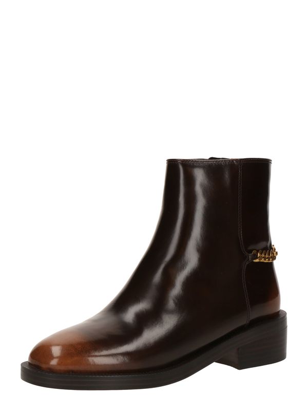 MICHAEL Michael Kors MICHAEL Michael Kors Čizmice 'CARLISLE'  konjak / tamno smeđa