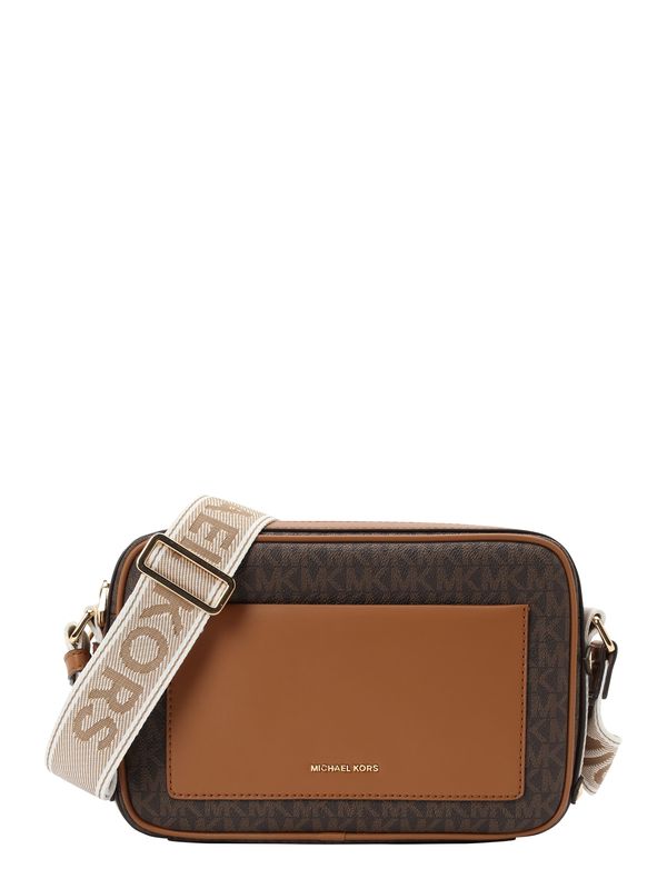 MICHAEL Michael Kors MICHAEL Michael Kors Torba preko ramena  bež / smeđa / tamno smeđa