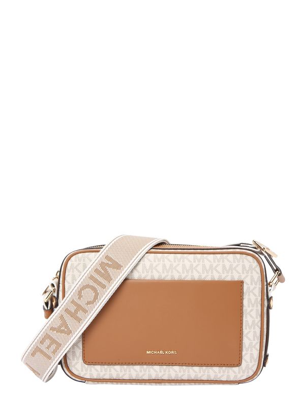 MICHAEL Michael Kors MICHAEL Michael Kors Torba preko ramena  konjak / bijela