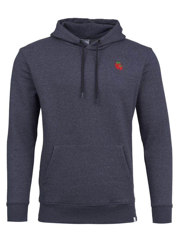 Mikon Mikon Sweater majica 'Erdbeere'  golublje plava / žad / jarko crvena