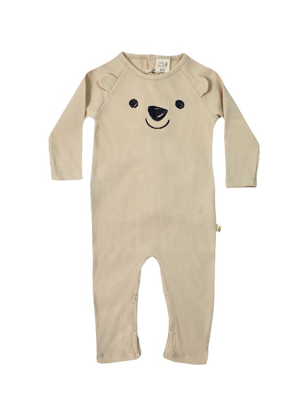 Milk & Muffin Milk & Muffin Jednodijelni komplet 'Bear'  bež / crna