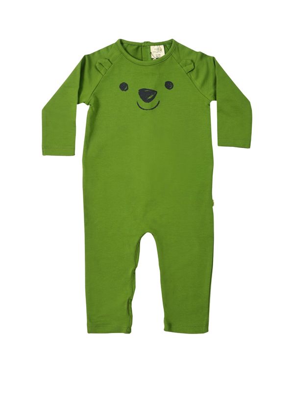 Milk & Muffin Milk & Muffin Jednodijelni komplet ' BEAR '  zelena / crna