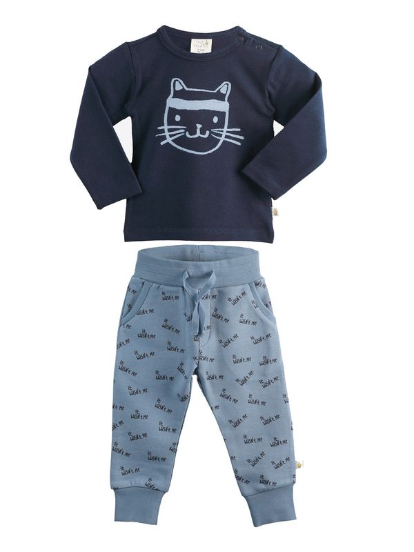 Milk & Muffin Milk & Muffin Komplet 'Oscar'  plava / mornarsko plava