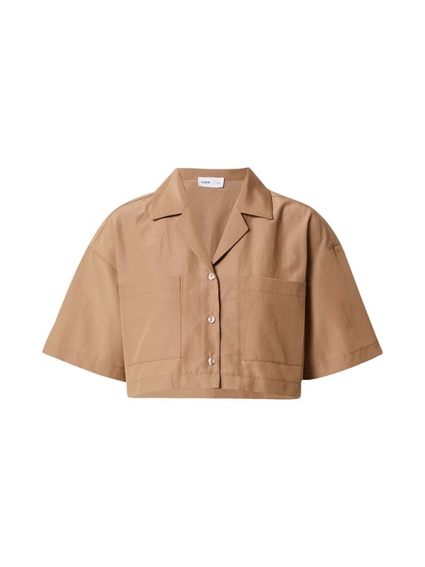 millane millane Bluza 'Amilia'  smeđa