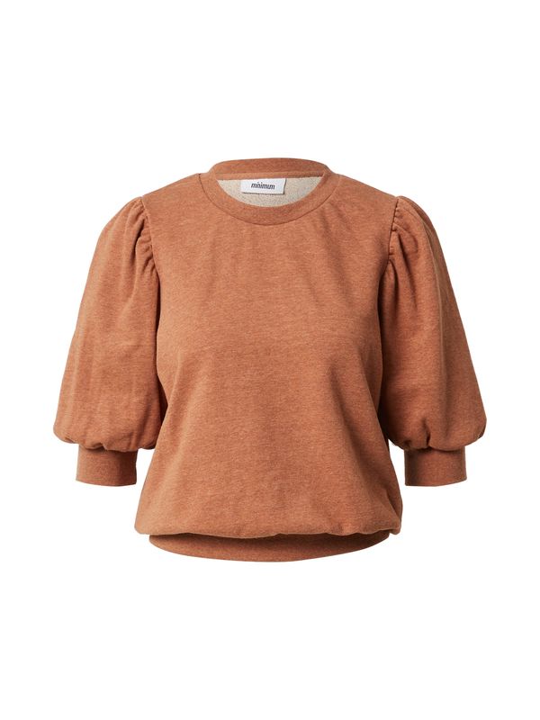 minimum minimum Sweater majica  hrđavo smeđa
