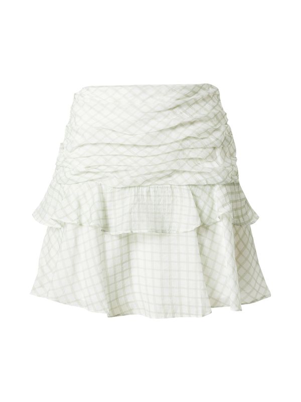 MINKPINK MINKPINK Suknja 'OXLEY'  sivkasto zelena / bijela