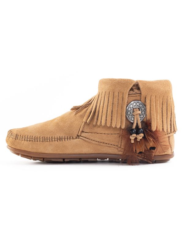 Minnetonka Minnetonka Čizmice 'Concho'  smeđa / svijetlosmeđa / crna / srebro