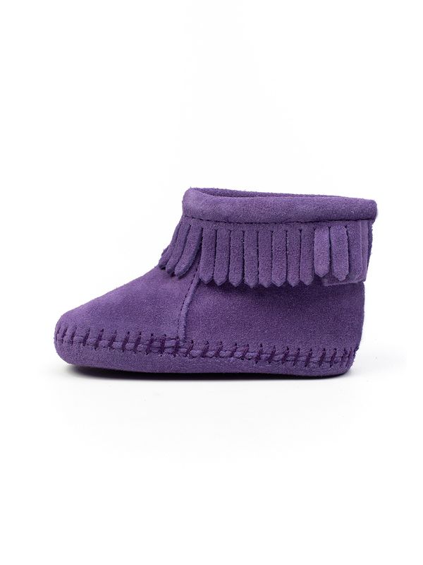 Minnetonka Minnetonka Dječje cipele za hodanje 'Back Flap'  ljubičasta