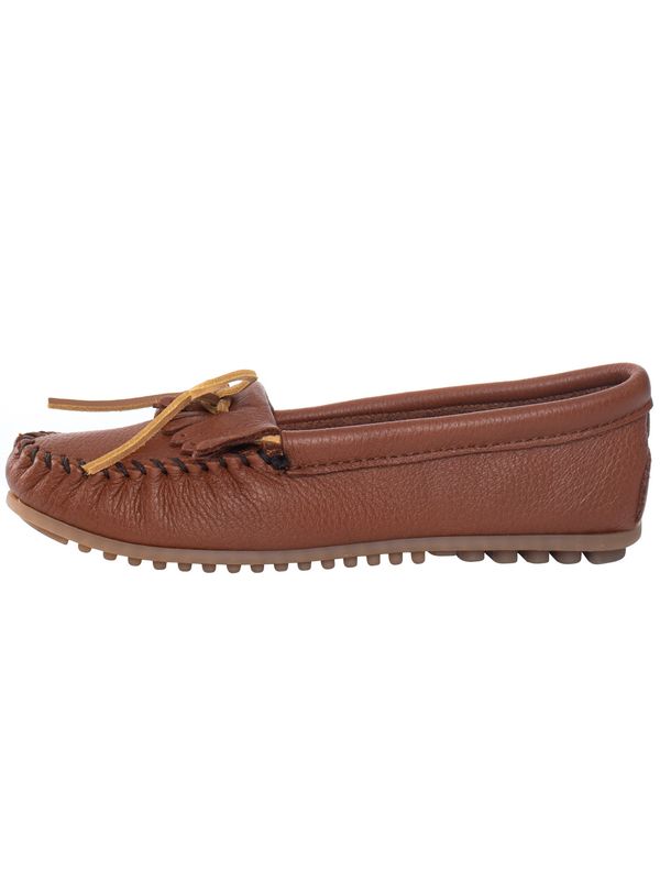 Minnetonka Minnetonka Mokasinke 'Deerskin Kilty'  karamela / svijetlosmeđa