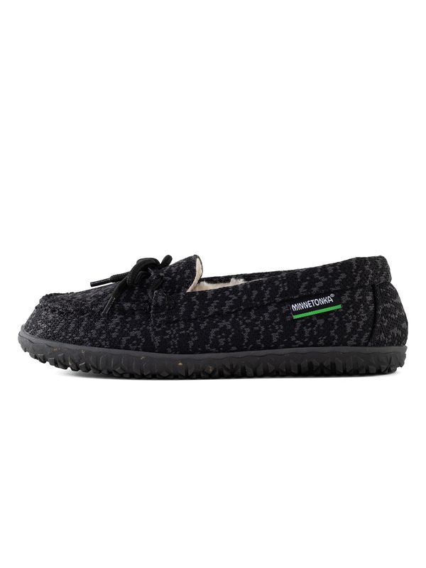 Minnetonka Minnetonka Mokasinke 'Eco Oak'  tamo siva / zelena / crna / bijela