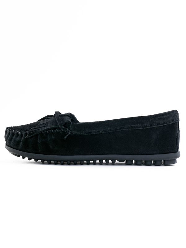 Minnetonka Minnetonka Mokasinke 'Kilty'  crna