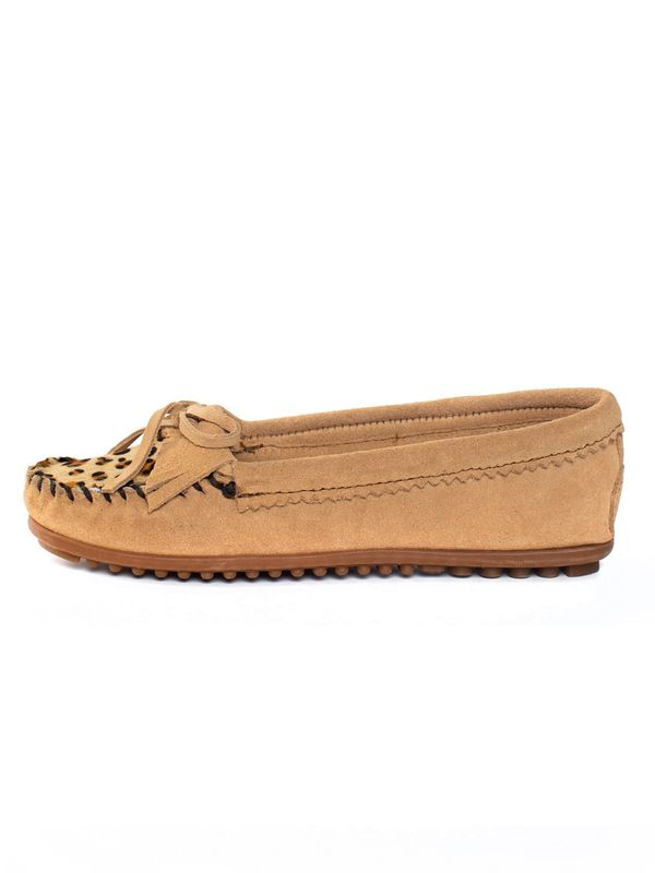 Minnetonka Minnetonka Mokasinke 'Kilty Plus'  konjak / svijetlosmeđa / crna