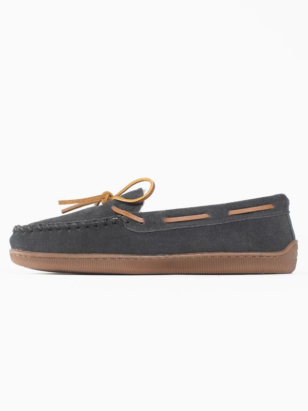 Minnetonka Minnetonka Mokasinke 'Pileline'  smeđa / tamo siva
