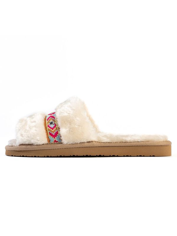 Minnetonka Minnetonka Natikače s potpeticom 'London'  boja pijeska / miks boja