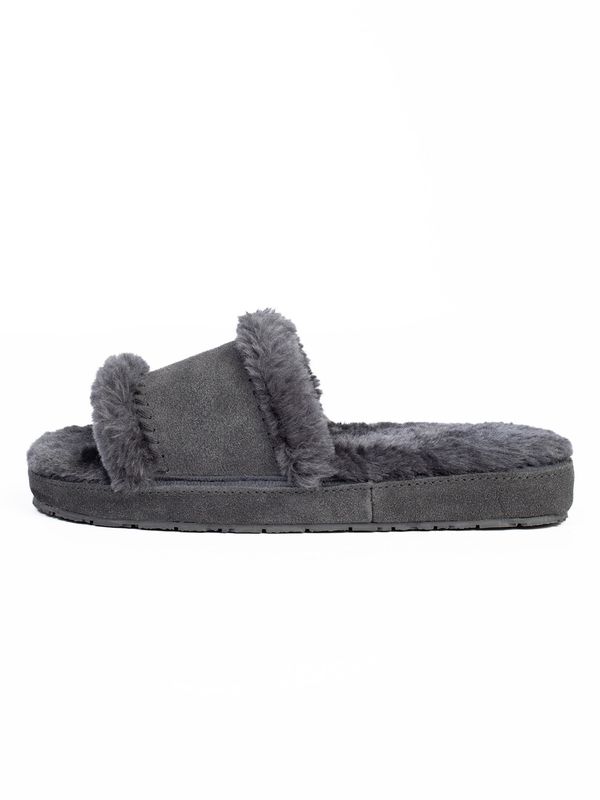 Minnetonka Minnetonka Papuče 'Loni'  tamo siva