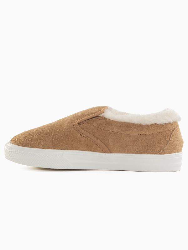 Minnetonka Minnetonka Slip On tenisice 'Wilder'  boja pijeska / svijetlosmeđa
