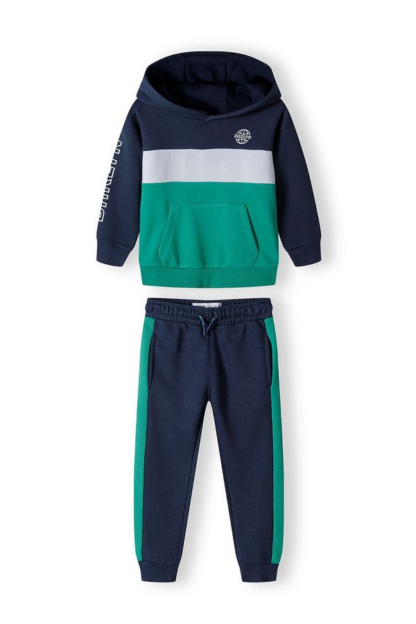 MINOTI MINOTI Jogging komplet  mornarsko plava / zelena / bijela